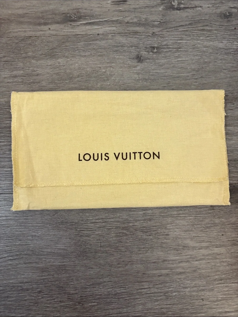 Louis Vuitton long wallet dustbag pouch brand new - Picture 1 of 4